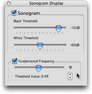 R&eacute;glage de l'affichage de F0
