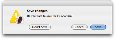 Sauvegarde simple &agrave; la fermeture de la fen&ecirc;tre