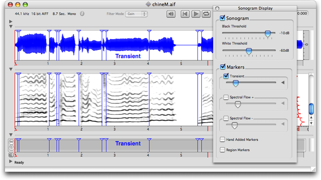 &ldquo;Transient Markers&rdquo; : bleu