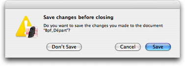 Appliquer les modifications