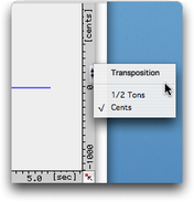 &Eacute;chelle de transposition (Bpf)