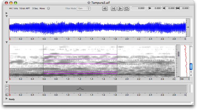 Filtre formantique et &eacute;l&eacute;ment de piste
