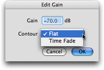Choix du contour par la bo&icirc;te de param&egrave;trage