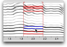 S&eacute;lection de deux segments