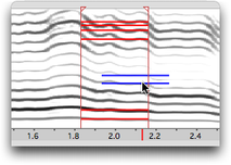 D&eacute;placement de deux segments